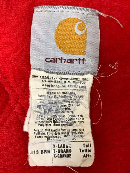 【中古品】【メンズ】 CARHARTT カーハート J18 BRN SANTA FE JACKET ブラウン サンタフェ ジャケット アウター 146-260903-hu-56-min サイズ：XL カラー：ベージュ系 万代Net店