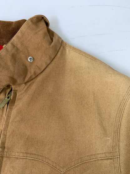 【中古品】【メンズ】 CARHARTT カーハート J18 BRN SANTA FE JACKET ブラウン サンタフェ ジャケット アウター 146-260903-hu-56-min サイズ：XL カラー：ベージュ系 万代Net店
