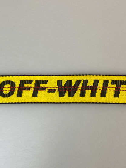 【中古品】【メンズ】 OFF-WHITE オフホワイト INDUSTRIAL BELT インダストリアルベルト 205-260907-yn-27-min サイズ：O/S カラー：イエロー 万代Net店