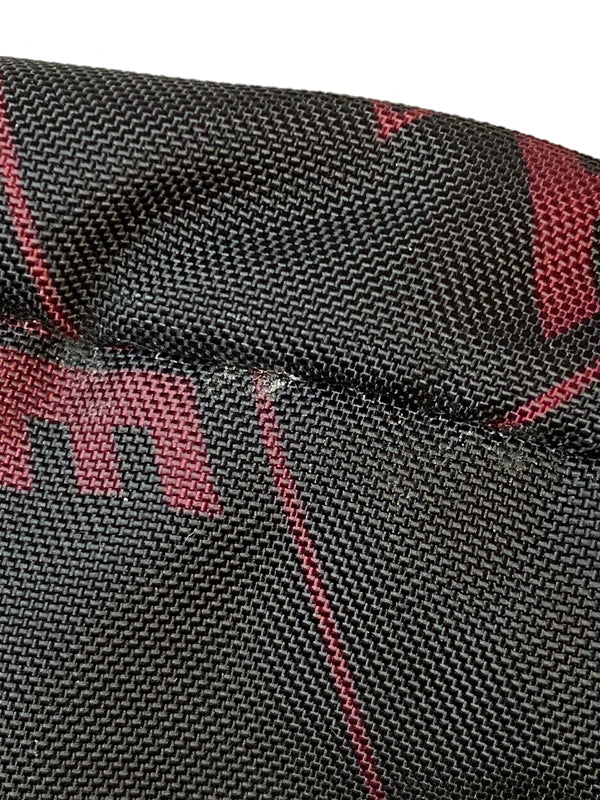 【中古品】【メンズ/レディース】 PALACE SKATEBOARDS パレススケートボーズ BAG ウエストバッグ カバン 188-260908-KS-02-min カラー：ブラック/ワインレッド 万代Net店
