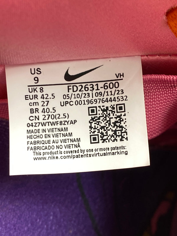 【中古品】【メンズ】 NIKE SB ナイキ エスビー × THE POWERPUFF GIRLS パワーパフガールズ FD2631-600 SB DUNK LOW PRO Q ダンク ロー スニーカー靴 160-260902-jt-01-min サイズ：US 9 27.0cm カラー：LOTUS PINK/DEGITAL PINK 万代Net店