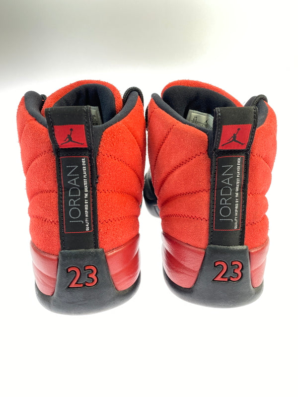 【中古品】【メンズ】 NIKE ナイキ CT8013-602 AIR JORDAN 12 エアージョーダン12 スニーカー 靴 160-260902-jt-08-min サイズ：US 9.5 27.5cm カラー：REVERSE FLU GAME 万代Net店