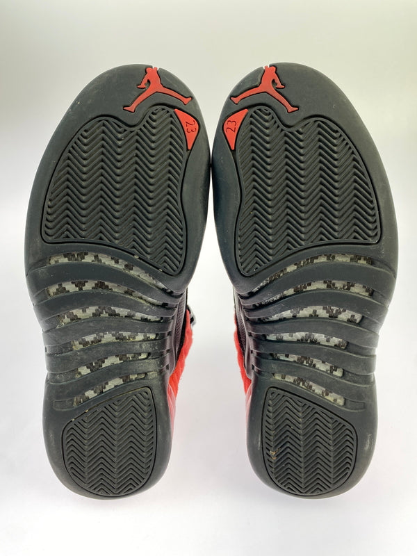 【中古品】【メンズ】 NIKE ナイキ CT8013-602 AIR JORDAN 12 エアージョーダン12 スニーカー 靴 160-260902-jt-08-min サイズ：US 9.5 27.5cm カラー：REVERSE FLU GAME 万代Net店