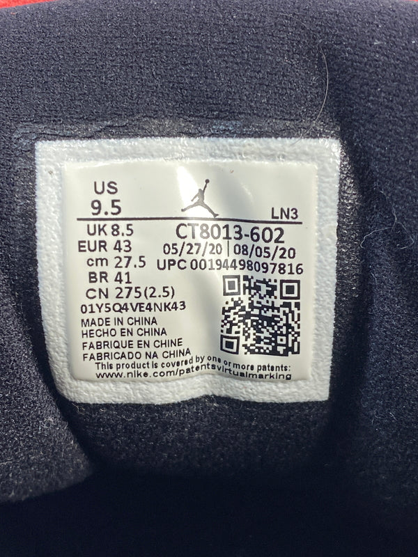 【中古品】【メンズ】 NIKE ナイキ CT8013-602 AIR JORDAN 12 エアージョーダン12 スニーカー 靴 160-260902-jt-08-min サイズ：US 9.5 27.5cm カラー：REVERSE FLU GAME 万代Net店