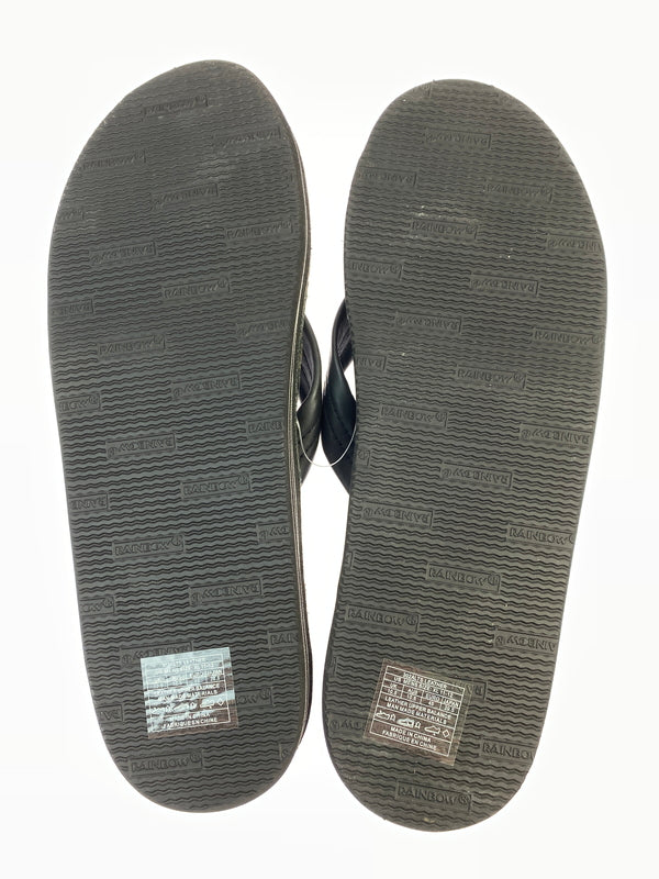 【中古美品】【メンズ】 RAINBOW SANDALS レインボー サンダル ビーチサンダル 靴 165-260902-jt-29-min サイズ：XL US 11-12 カラー：ブラック 万代Net店