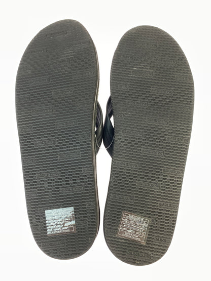 【中古美品】【メンズ】 RAINBOW SANDALS レインボー サンダル ビーチサンダル 靴 165-260902-jt-29-min サイズ：XL US 11-12 カラー：ブラック 万代Net店