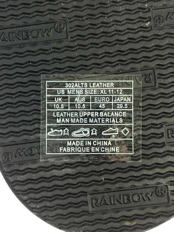 【中古美品】【メンズ】 RAINBOW SANDALS レインボー サンダル ビーチサンダル 靴 165-260902-jt-29-min サイズ：XL US 11-12 カラー：ブラック 万代Net店