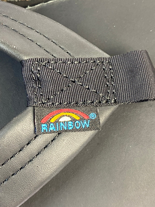 【中古美品】【メンズ】 RAINBOW SANDALS レインボー サンダル ビーチサンダル 靴 165-260902-jt-29-min サイズ：XL US 11-12 カラー：ブラック 万代Net店