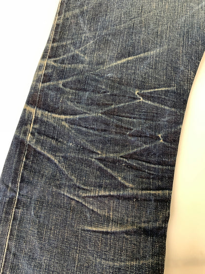 【中古品】【メンズ】 LEE×THE REAL MCCOY'S リー ザ リアルマッコイズ DENIM PANTS デニム パンツ 101-B ボトムス ジーパン 156-260903-hu-31-min サイズ：32×34 カラー：インディゴ 万代Net店
