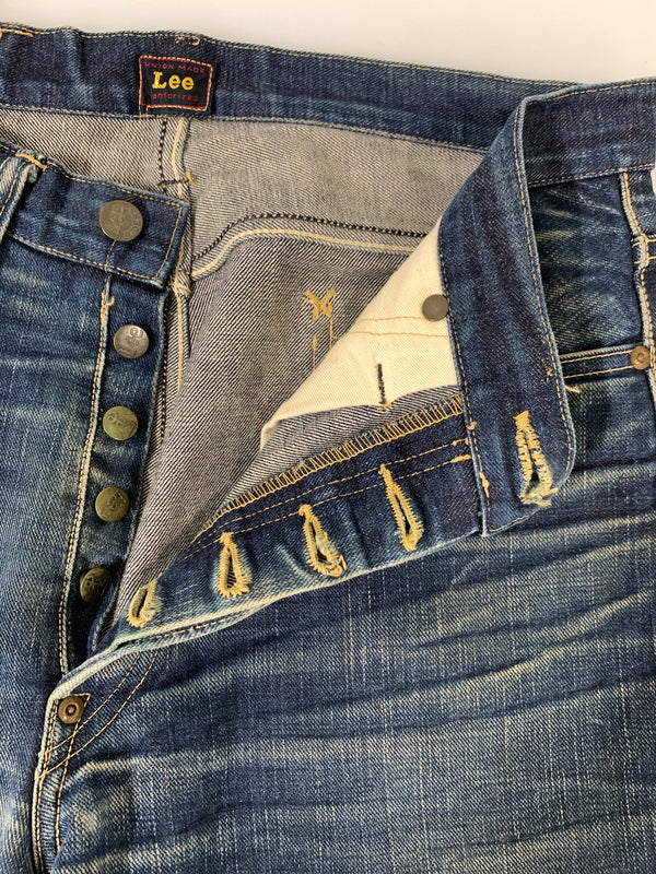 【中古品】【メンズ】 LEE×THE REAL MCCOY'S リー ザ リアルマッコイズ DENIM PANTS デニム パンツ 101-B ボトムス ジーパン 156-260903-hu-31-min サイズ：32×34 カラー：インディゴ 万代Net店