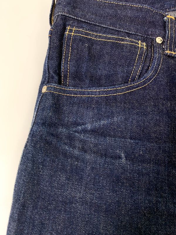 【中古品】【メンズ】 WAREHOUSE ウエアハウス COWBOY DENIM PANTS WW2 MODEL カウボーイ デニム パンツ ボトムス ジーパン 156-260903-hu-66-min サイズ：32 カラー：インディゴ 万代Net店