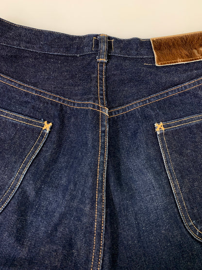 【中古品】【メンズ】 WAREHOUSE ウエアハウス COWBOY DENIM PANTS WW2 MODEL カウボーイ デニム パンツ ボトムス ジーパン 156-260903-hu-66-min サイズ：32 カラー：インディゴ 万代Net店