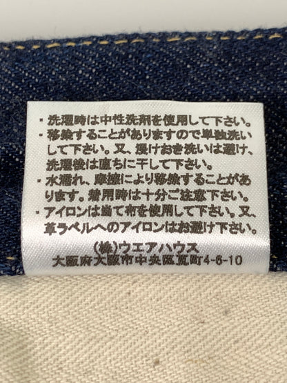 【中古品】【メンズ】 WAREHOUSE ウエアハウス COWBOY DENIM PANTS WW2 MODEL カウボーイ デニム パンツ ボトムス ジーパン 156-260903-hu-66-min サイズ：32 カラー：インディゴ 万代Net店