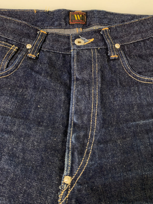 【中古品】【メンズ】 WAREHOUSE ウエアハウス COWBOY DENIM PANTS WW2 MODEL カウボーイ デニム パンツ ボトムス ジーパン 156-260903-hu-66-min サイズ：32 カラー：インディゴ 万代Net店