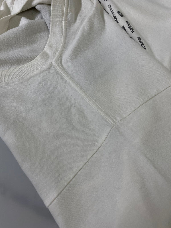 【中古品】【メンズ】 PATAGONIA BENEFICIAL パタゴニア ベネフィシャル THE OUTLAND MOUNTAIN SHOP TEE ザ アウトランド マウンテン ショップ Tシャツ メンズ トップス 半袖 144-260904-em-15-min サイズ：S カラー：ホワイト 万代Net店