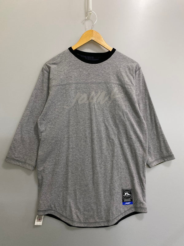 【中古品】【メンズ】 STUSSY ステューシー × FUTURA フューチュラ OVER PRINT TEE オーバー プリント Tシャツ メンズ トップス リバーシブル ラグラン 142-260904-em-17-min サイズ：XL カラー：オリーブ/ネイビー/グレー 万代Net店