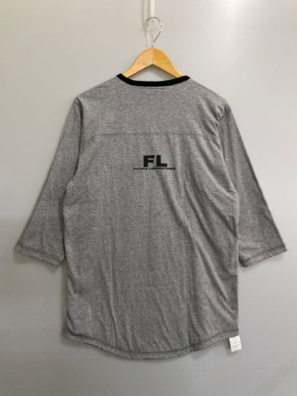 【中古品】【メンズ】 STUSSY ステューシー × FUTURA フューチュラ OVER PRINT TEE オーバー プリント Tシャツ メンズ トップス リバーシブル ラグラン 142-260904-em-17-min サイズ：XL カラー：オリーブ/ネイビー/グレー 万代Net店