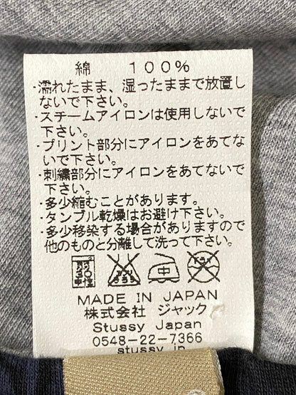 【中古品】【メンズ】 STUSSY ステューシー × FUTURA フューチュラ OVER PRINT TEE オーバー プリント Tシャツ メンズ トップス リバーシブル ラグラン 142-260904-em-17-min サイズ：XL カラー：オリーブ/ネイビー/グレー 万代Net店