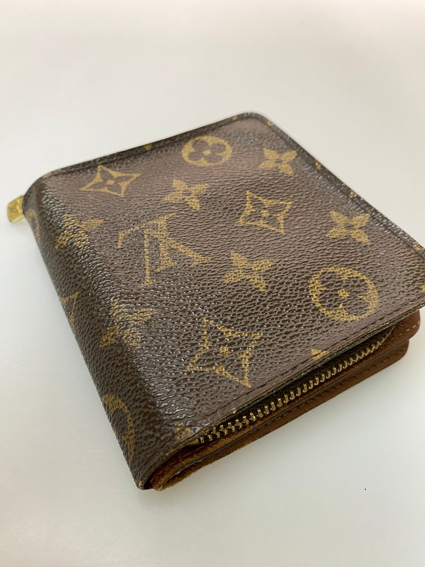 【現状渡し品】【レディース】 LOUIS VUITTON ルイヴィトン ZIP WALLETM61667 CA0013 モノグラム コンパクトジップ ウォレット 二つ折り財布 179-260909-yn-26-min カラー：ブラウン 万代Net店