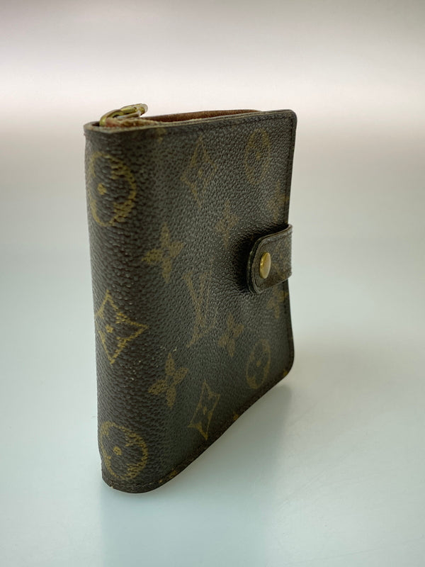 【現状渡し品】【レディース】 LOUIS VUITTON ルイヴィトン ZIP WALLETM61667 CA0013 モノグラム コンパクトジップ ウォレット 二つ折り財布 179-260909-yn-26-min カラー：ブラウン 万代Net店