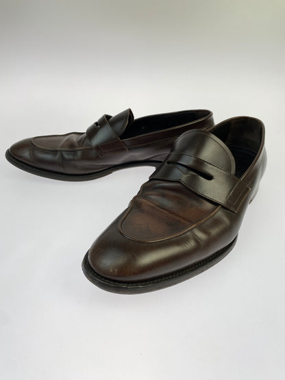 【中古品】【メンズ】 LOUIS VUITTON ルイ ヴィトン モノグラム コインローファー D1 0231 靴 革靴 179-260903-hu-04-min サイズ：8 カラー：ブラウン 万代Net店