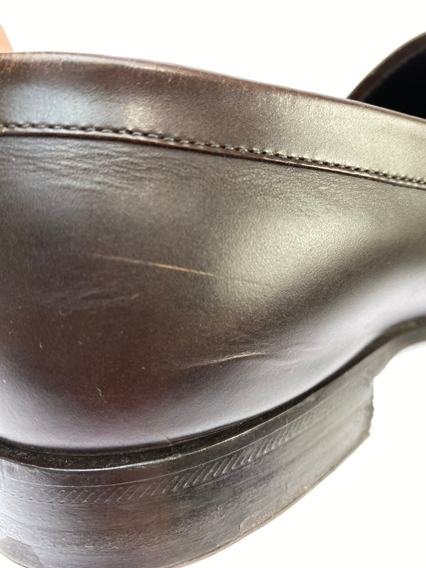 【中古品】【メンズ】 LOUIS VUITTON ルイ ヴィトン モノグラム コインローファー D1 0231 靴 革靴 179-260903-hu-04-min サイズ：8 カラー：ブラウン 万代Net店