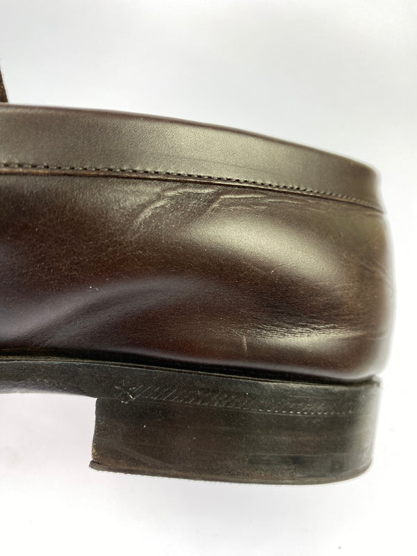 【中古品】【メンズ】 LOUIS VUITTON ルイ ヴィトン モノグラム コインローファー D1 0231 靴 革靴 179-260903-hu-04-min サイズ：8 カラー：ブラウン 万代Net店