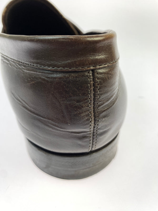 【中古品】【メンズ】 LOUIS VUITTON ルイ ヴィトン モノグラム コインローファー D1 0231 靴 革靴 179-260903-hu-04-min サイズ：8 カラー：ブラウン 万代Net店