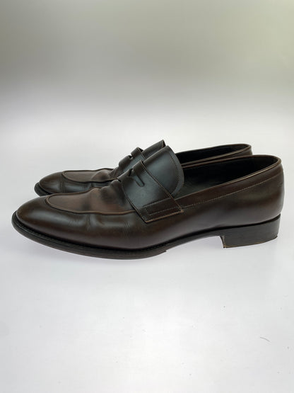 【中古品】【メンズ】 LOUIS VUITTON ルイ ヴィトン モノグラム コインローファー D1 0231 靴 革靴 179-260903-hu-04-min サイズ：8 カラー：ブラウン 万代Net店