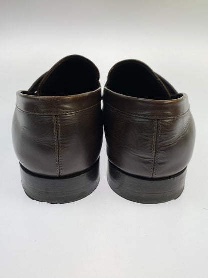 【中古品】【メンズ】 LOUIS VUITTON ルイ ヴィトン モノグラム コインローファー D1 0231 靴 革靴 179-260903-hu-04-min サイズ：8 カラー：ブラウン 万代Net店