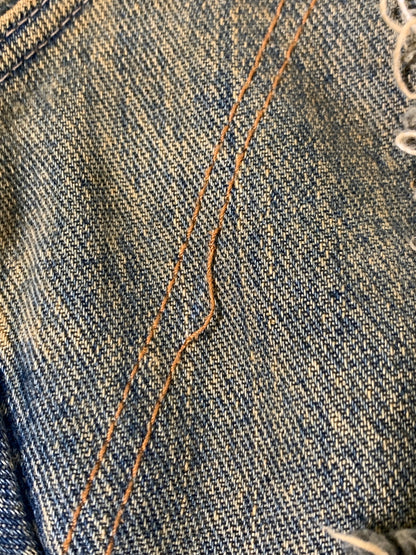 【現状渡し品】【メンズ】 LEVI’S リーバイス 559 再構築デニムパンツ ボトムス ジーパン 157-260903-hu-65-min サイズ：W36L34 カラー：イエロー系 万代Net店