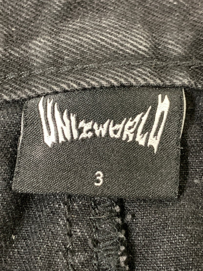 【中古品】【メンズ】 UNIZ WORLD ユニズ ワールド BLACK MONSTER PANTS ブラック モンスター パンツ 151-260903-hu-32-min サイズ：3 カラー：ブラック 万代Net店