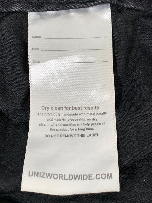 【中古品】【メンズ】 UNIZ WORLD ユニズ ワールド BLACK MONSTER PANTS ブラック モンスター パンツ 151-260903-hu-32-min サイズ：3 カラー：ブラック 万代Net店