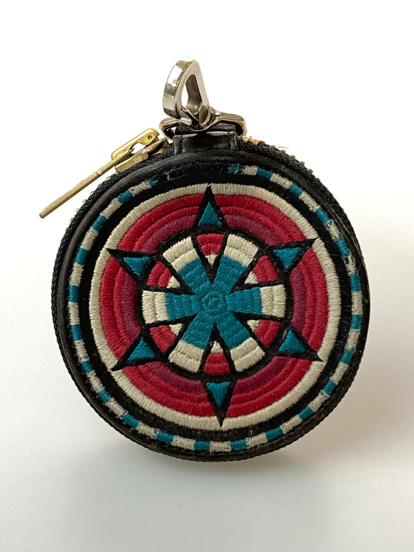 【中古品】【メンズ】 BLACKMEANS ブラックミーンズ CIRCLE POUCH サークルポーチ 200-260905-yn-02-min カラー：ダークブラウン 万代Net店
