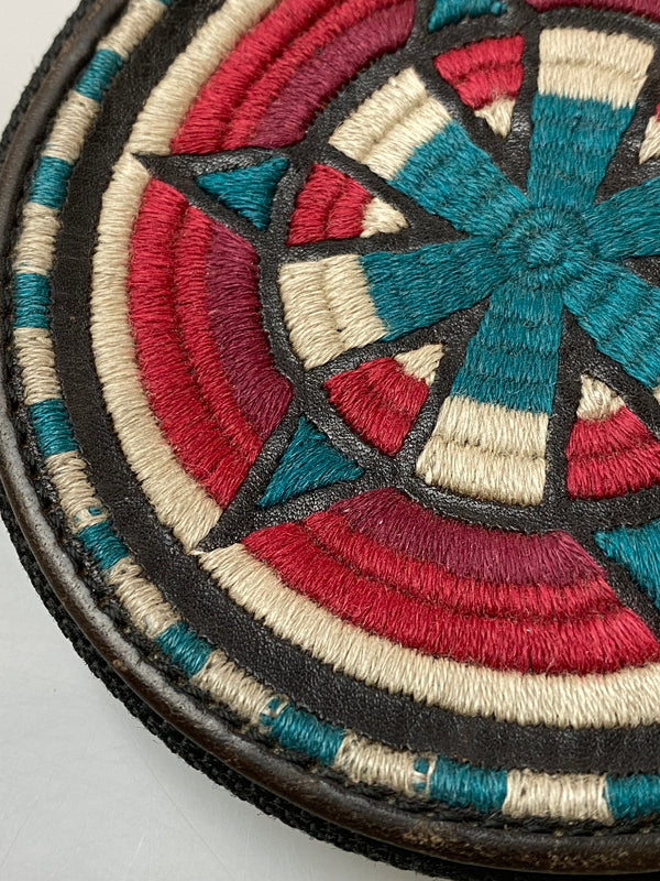 【中古品】【メンズ】 BLACKMEANS ブラックミーンズ CIRCLE POUCH サークルポーチ 200-260905-yn-02-min カラー：ダークブラウン 万代Net店
