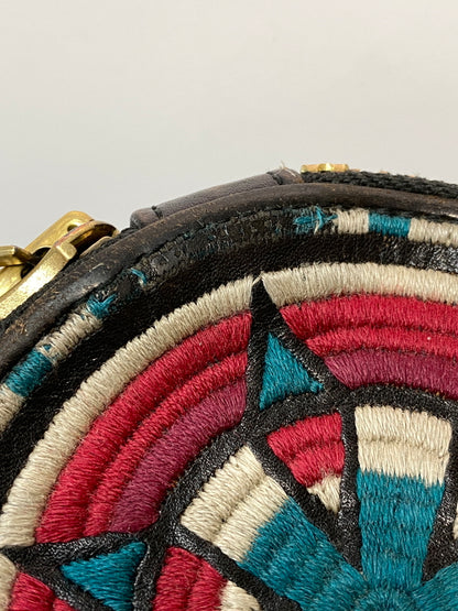 【中古品】【メンズ】 BLACKMEANS ブラックミーンズ CIRCLE POUCH サークルポーチ 200-260905-yn-02-min カラー：ダークブラウン 万代Net店