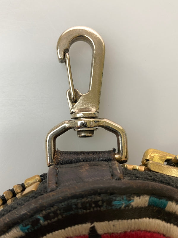 【中古品】【メンズ】 BLACKMEANS ブラックミーンズ CIRCLE POUCH サークルポーチ 200-260905-yn-02-min カラー：ダークブラウン 万代Net店