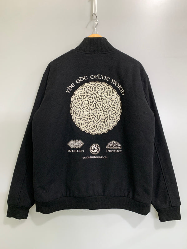 【中古品】【メンズ】 GDC GRAND CYANION GDC グランドキャニオン STADIUM JACKET スタジアム ジャケット アウター スタジャン 142-260903-hu-52-min サイズ：L カラー：ブラック 万代Net店