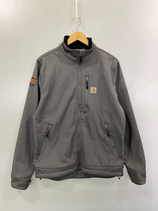 【中古品】【メンズ】 CARHARTT カーハート CROWLEY SOFT SHELL JACKET クロウリー ソフト シェル ジャケット アウター 146-260909-yn-28-min サイズ：M カラー：グレー 万代Net店