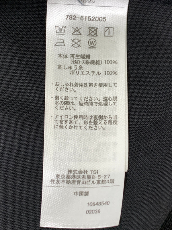 【中古品】【メンズ】 SCHOTT ショット LYOCELL WESTERN JACKET リヨセル ウエスタン ジャケット 782-6152005 長袖 シャツ ロングスリーブ 145-260903-hu-64-min サイズ：M カラー：ブラック 万代Net店