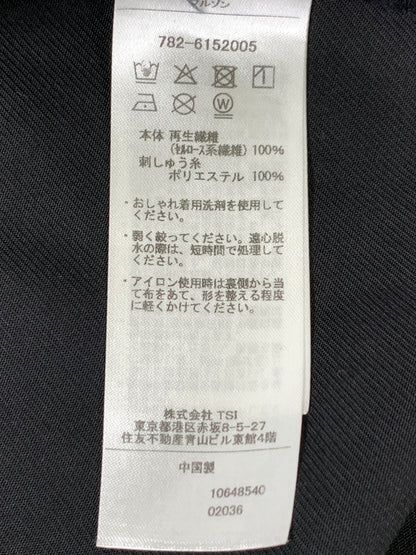 【中古品】【メンズ】 SCHOTT ショット LYOCELL WESTERN JACKET リヨセル ウエスタン ジャケット 782-6152005 長袖 シャツ ロングスリーブ 145-260903-hu-64-min サイズ：M カラー：ブラック 万代Net店