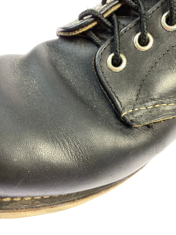 【中古品】【メンズ】 RED WING レッドウィング PLAIN TOE プレーントゥ 9070 靴 ブーツ 164-260903-hu-03-min カラー：ブラック 万代Net店