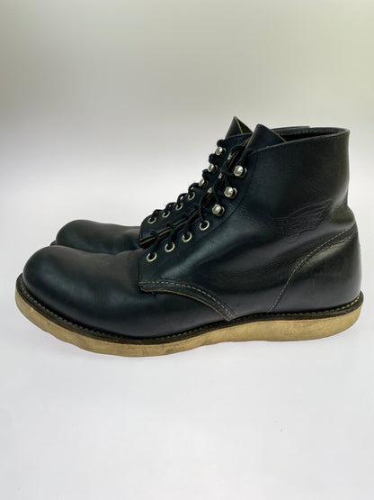 【中古品】【メンズ】 RED WING レッドウィング PLAIN TOE プレーントゥ 9070 靴 ブーツ 164-260903-hu-03-min カラー：ブラック 万代Net店