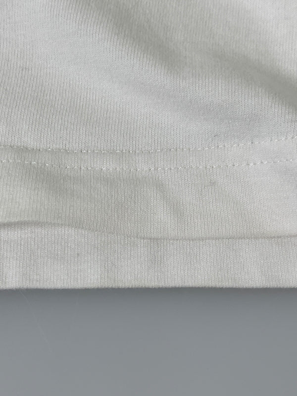 【中古品】【メンズ】 VETEMENTS ヴェトモン フロントロゴ オーバーサイズ Tシャツ UAH20TR611 半袖 Tシャツ ショートスリーブ 140-260903-hu-45-min サイズ：XS カラー：ホワイト 万代Net店