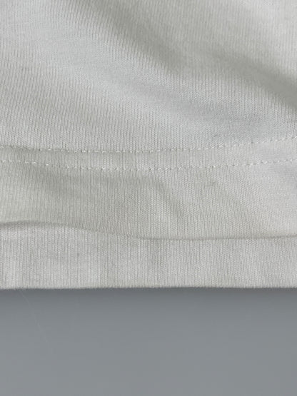 【中古品】【メンズ】 VETEMENTS ヴェトモン フロントロゴ オーバーサイズ Tシャツ UAH20TR611 半袖 Tシャツ ショートスリーブ 140-260903-hu-45-min サイズ：XS カラー：ホワイト 万代Net店