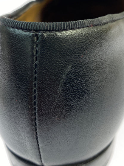【中古品】【メンズ】 CHRISTIAN LOUBOUTIN クリスチャンルブタン PANAMAX FLAT CLF TRESSE CESTINO GG パナマックス フラット カーフレザー トレス セスティーノ シューズ 靴 164-260902-jt-33-min サイズ：40 カラー：ブラック 万代Net店
