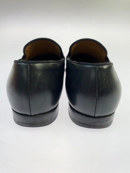 【中古品】【メンズ】 CHRISTIAN LOUBOUTIN クリスチャンルブタン PANAMAX FLAT CLF TRESSE CESTINO GG パナマックス フラット カーフレザー トレス セスティーノ シューズ 靴 164-260902-jt-33-min サイズ：40 カラー：ブラック 万代Net店