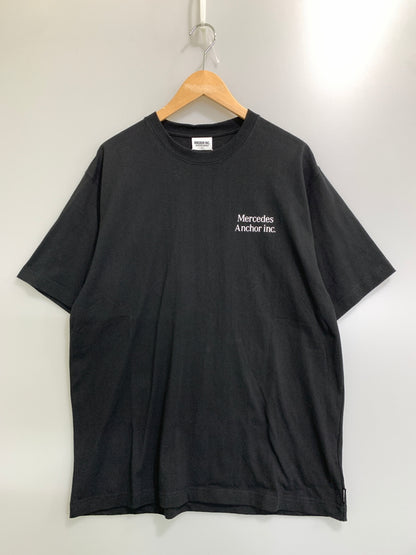 【中古品】【メンズ】 MERCEDES ANCHOR INC. メルセデス アンカー インク LOGO TEE ロゴ ティー ANCFW26TE30 半袖 Tシャツ ショートスリーブ 140-260903-hu-42-min サイズ：L カラー：ブラック 万代Net店