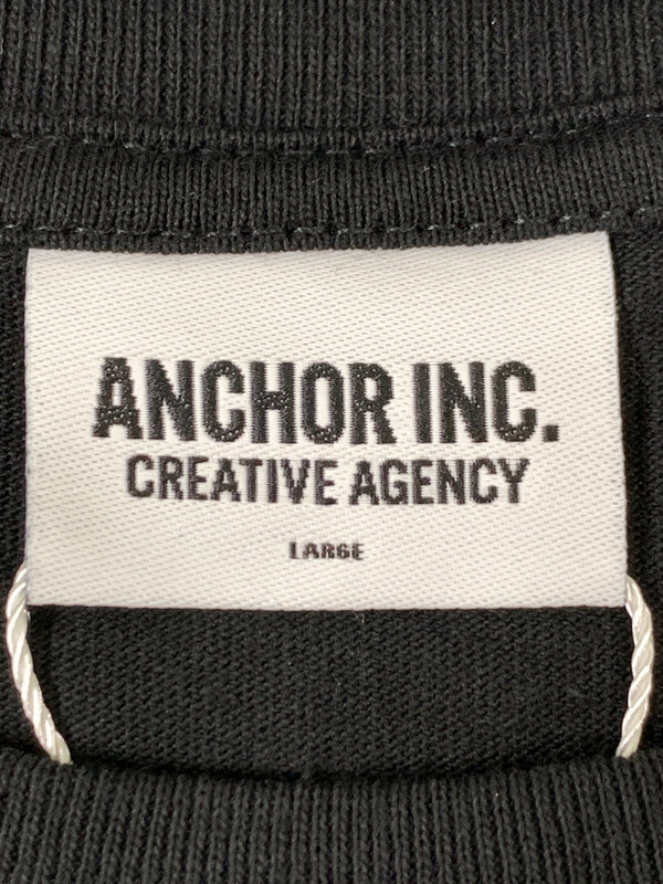 【中古品】【メンズ】 MERCEDES ANCHOR INC. メルセデス アンカー インク LOGO TEE ロゴ ティー ANCFW26TE30 半袖 Tシャツ ショートスリーブ 140-260903-hu-42-min サイズ：L カラー：ブラック 万代Net店