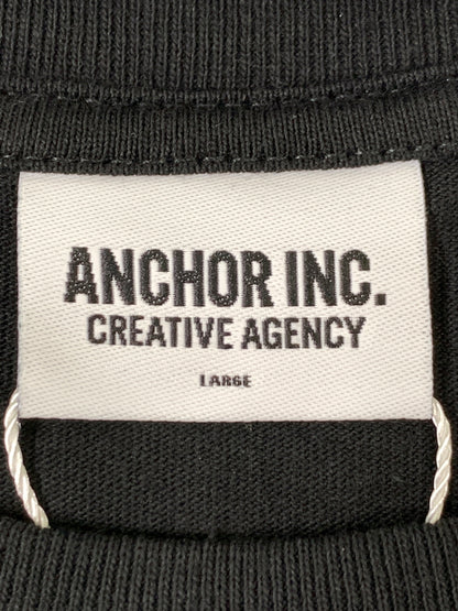 【中古品】【メンズ】 MERCEDES ANCHOR INC. メルセデス アンカー インク LOGO TEE ロゴ ティー ANCFW26TE30 半袖 Tシャツ ショートスリーブ 140-260903-hu-42-min サイズ：L カラー：ブラック 万代Net店